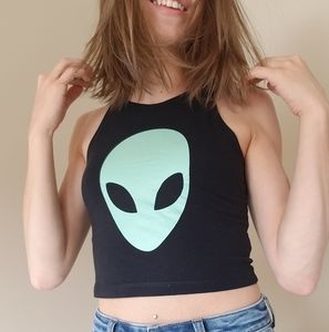 Alien crop top